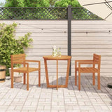 Garden Chairs 2 pcs 50x53x80 cm Solid Wood Acacia 4108138