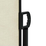 Retractable Side Awning Cream 220x300 cm 4004370