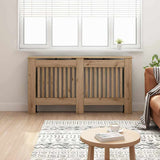 Radiator Cover Artisan Oak 152 x 19 x 81.5 cm Engineered Wood 884090