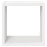 Wall Cube Shelves 4 pcs White 26x15x26 cm 807026