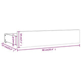 Bed Drawers 4 pcs Solid Wood Pine 814994