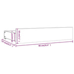 ZNTS Bed Drawers 4 pcs Solid Wood Pine 814994