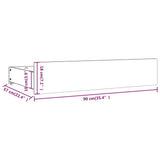 ZNTS Bed Drawers 4 pcs Solid Wood Pine 814994