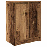 Shoe Cabinet Old Wood 57x34x76 cm Engineered Wood 861875