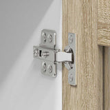 Hanging Cabinet Sonoma Oak and White 80 x 31 x 40 cm 884230