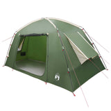 Cabin Tent with Roof Green 300 x 210 x 156 cm Polyester 42028510