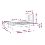 Pull-out Day Bed without Mattress 2x cm 3124752