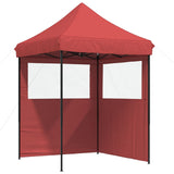 Party Tent Folding Burgundy 200 x 200 x 306 cm Oxford Fabric 42023525