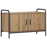 TV Cabinet 79.5 x 33 x 50 cm Artisan Oak Engineered Wood 8013733