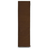 Wardrobe with Compartments and Rods Brown 150x45x175 cm Fabric 282454