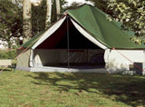 Family Tent Tipi 10-Person Green Waterproof 94594