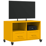 TV Cabinet Mustard Yellow 68x39x43.5 cm Steel 846701