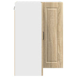 Wall Corner Cabinet PORTO Sonoma Oak 57 x 57 x 80 cm 885427