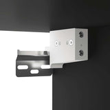 TV Cabinets 2 pcs Black 80x30x30 cm Engineered Wood 804536