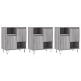 Sideboards 3 pcs Grey Sonoma Engineered Wood 3190155