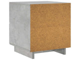 Bedside Cabinet Concrete Grey 33.5 x 34.5 x 50 cm 8011393