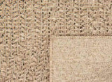 Rug ZIZUR 100x200 cm Jute Look Indoor and Outdoor 4006161