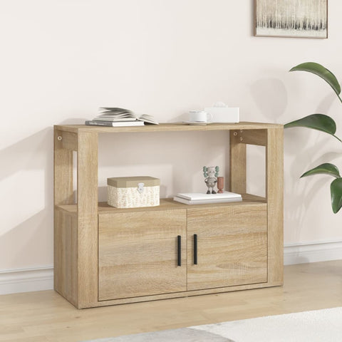 ZNTS Sideboard Sonoma Oak 80x30x60 cm Engineered Wood 819455