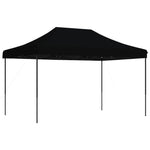 ZNTS Foldable Party Tent Pop-Up Black 440x292x315 cm 4004966