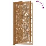 Garden Gate 100x200 cm Weathering Steel Trace Design 4100988
