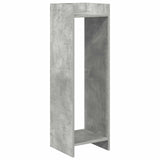 Plant Stand with Shelf 2 pcs Concrete Grey 30 x 30 x 100 cm 899569