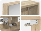 Bathroom Cabinet Set 3 pcs 100 x 10.5 x 50 cm Engineered wood 3403682