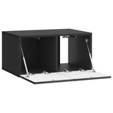 Wall-Mounted TV Cabinet Black 59.5 x 41 x 30 cm Engineered Wood 898506