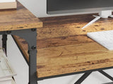 Desk Old Wood 135 x 50 x 90 cm Engineered Wood 881282