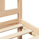 Bed Frame without Mattress 160x200 cm Solid Wood 3193931