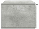 Wall-Mounted TV Cabinet Concrete Grey 78.5 x 31 x 30 cm 899398