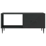 Coffee Table Black 90 x 50 x 40 cm Engineered Wood 894956