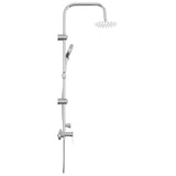Shower System Chrome Stainless Steel 21 x 48 x 112 cm 42053766