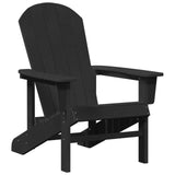 Adirondack Chair Black 82 x 74 x 92 cm HDPE 42006623