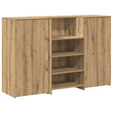 Reception Desk Artisan Oak 155x50x103.5 cm Engineered Wood 3324204