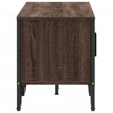 TV Cabinet Brown Oak 122x34x41 cm Engineered Wood 848588