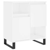 Sideboards 2 pcs White Engineered Wood 3190133