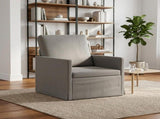 Armchair Light Grey 70 x 81 x 82 cm Velvet 42041021