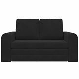 Folding Sofa Bed Black 148 x 71 x 83 cm Velvet 42030511