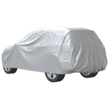 Car Cover for SUV with Buckle Straps Full Silver XL PEVA 4008957