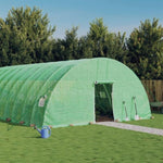 ZNTS Greenhouse with Steel Frame Green 144 m² 24x6x2.85 m 3188115