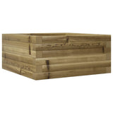 Garden Planter 50x50x23 cm Impregnated Wood Pine 847187