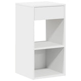 ZNTS Bedside Cabinets with Drawer 2 pcs White 35x34x66.5 cm 858714