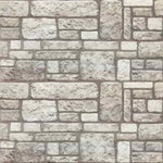 3D Wall Panels with Grey Brick Design 10 pcs EPS 147205