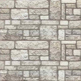 3D Wall Panels with Grey Brick Design 10 pcs EPS 147205