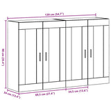 Wall Mounted Cabinets 2 pcs Artisan oak 69.5 x 34 x 90 cm 3394582