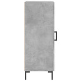 Sideboard Concrete Grey 34.5x34x90 cm Engineered Wood 828800