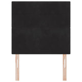 Headboard with Headboard Black 100 cm Faux Leather 3337817