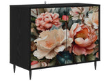 Sideboard BORNE Black Oak 69 x 33 x 76 cm Engineered Wood 8006936