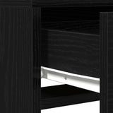 Dressing Table Black 50 x 41 x 140 cm Engineered Wood 865155