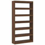 Book Cabinet Brown Engineered Wood 3333929
